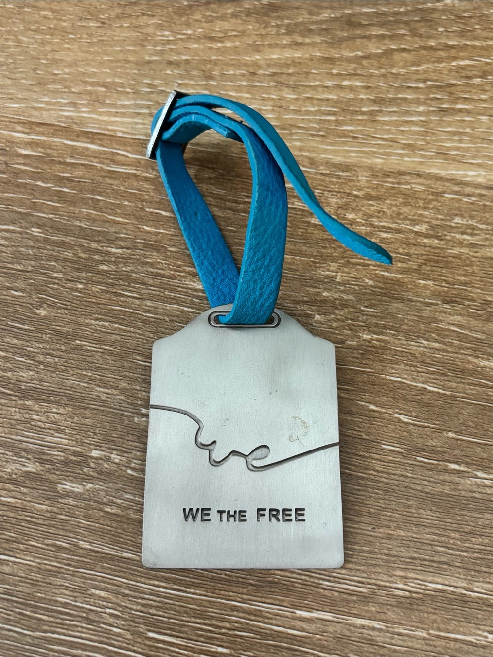 We the free cerulean baby Emerson charm